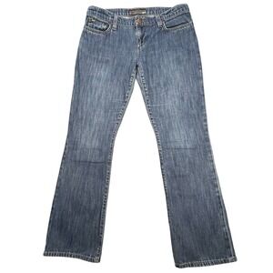 Joe's Jeans Blue Bootcut Low Rise 100% Cotton Denim Womens Size 28